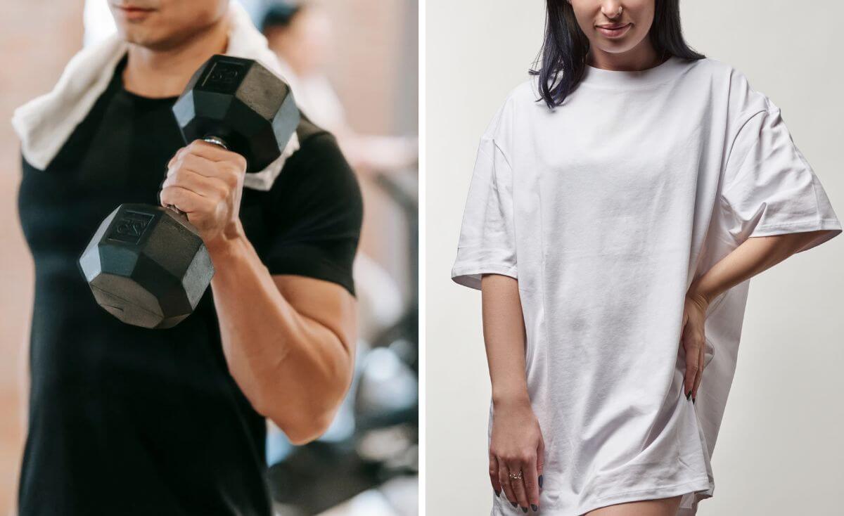 DoublingUp on Style and Comfort Our Top Picks for Oversized Gym Shirts