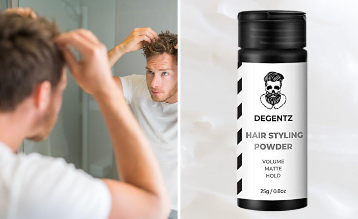hair styling powder